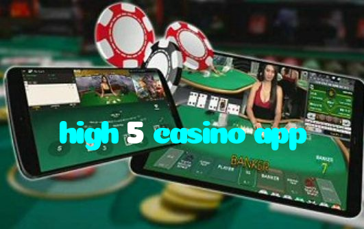 high 5 casino app casino presented on mobile device in Pakistan with slots and live games